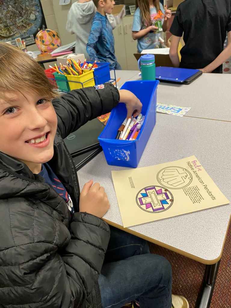 Fourth graders put learning into action in their Native American unit