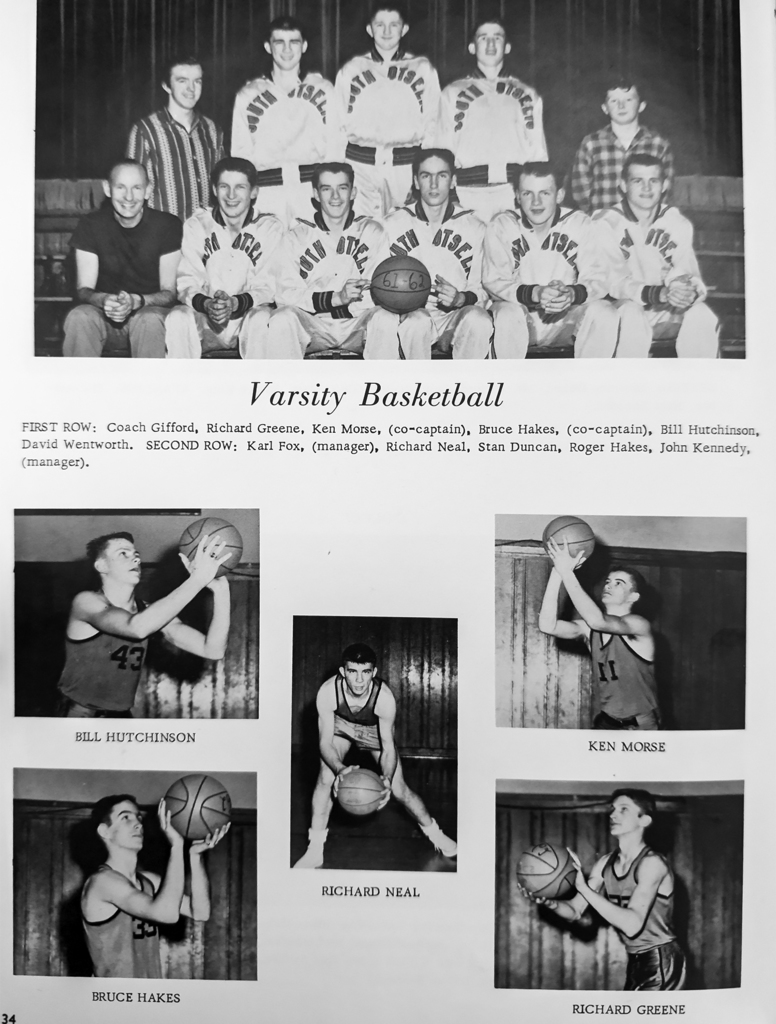 Throwback Thursday 1962 Varsity Basketball