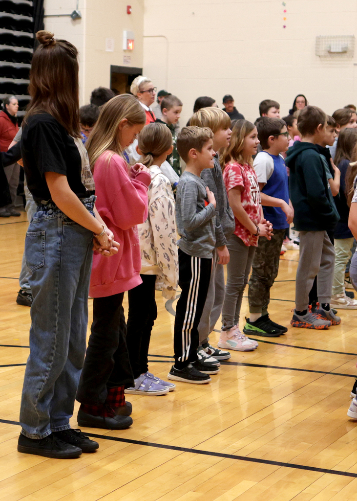 Saying the Pledge of Allegiance