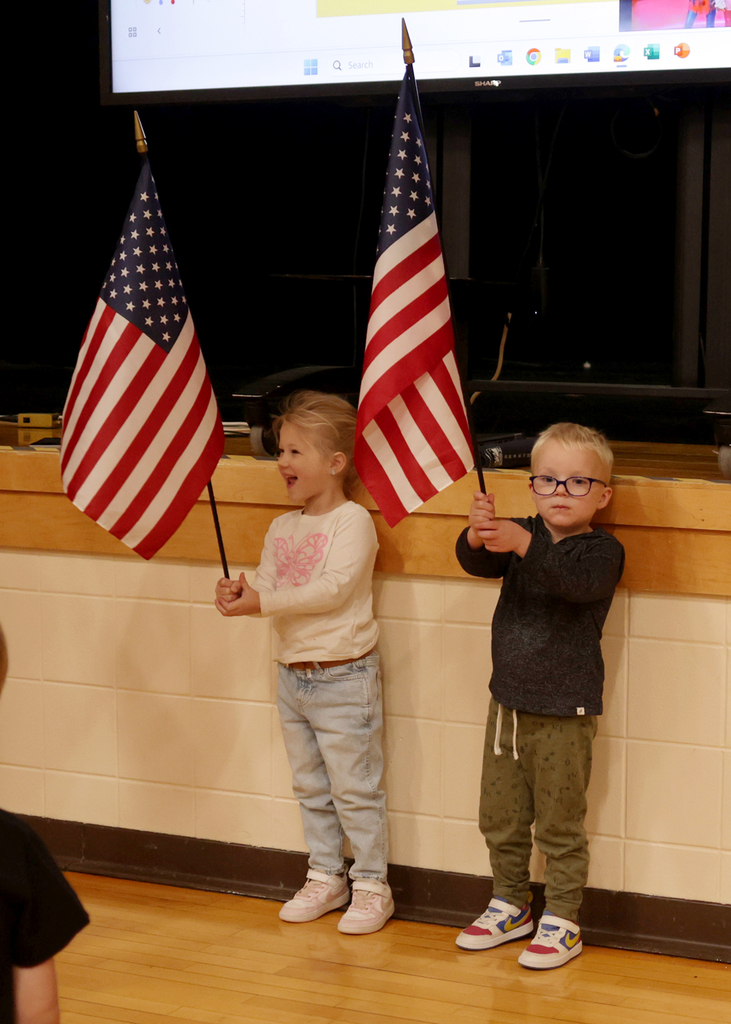 Morning program November 14th flag bearers