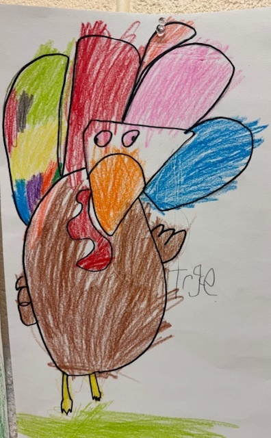 Kindergarten Directed Drawing Turkeys