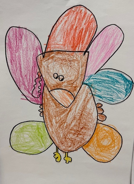 Kindergarten Directed Drawing Turkeys