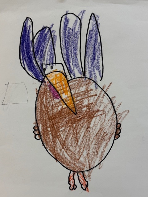 Kindergarten Directed Drawing Turkeys