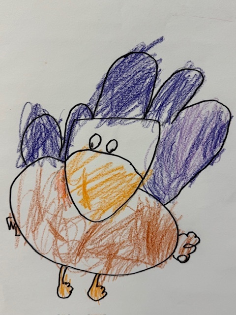 Kindergarten Directed Drawing Turkeys