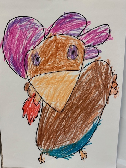 Kindergarten Directed Drawing Turkeys
