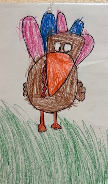 Kindergarten Directed Drawing Turkeys