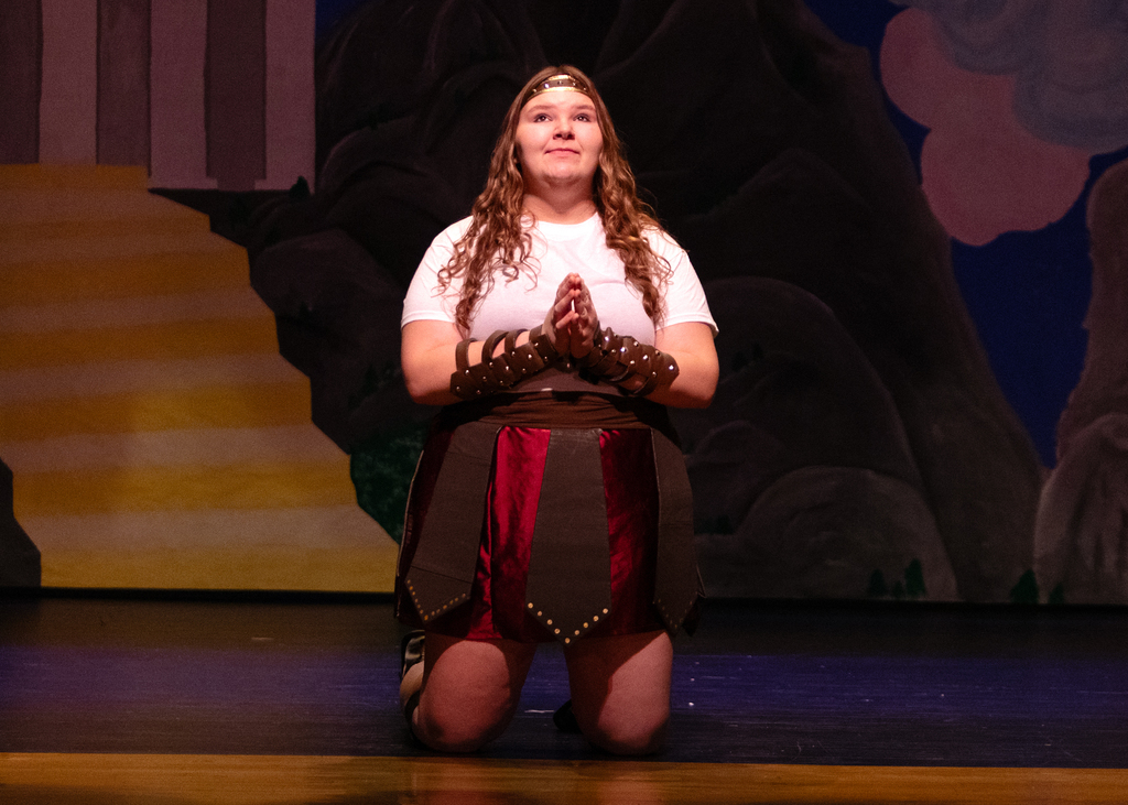 OV Drama Club students perform The Greek Mythology Olympiaganza