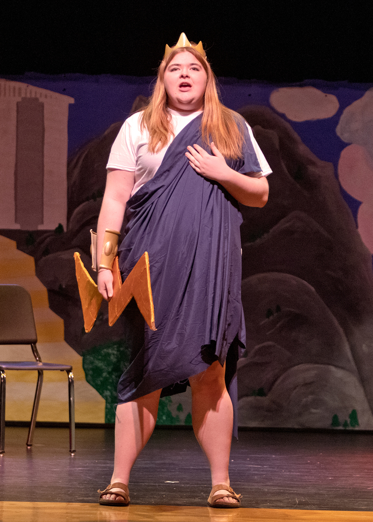 OV Drama Club students perform The Greek Mythology Olympiaganza