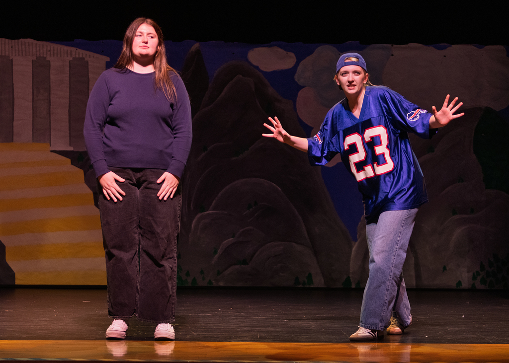 OV Drama Club students perform The Greek Mythology Olympiaganza