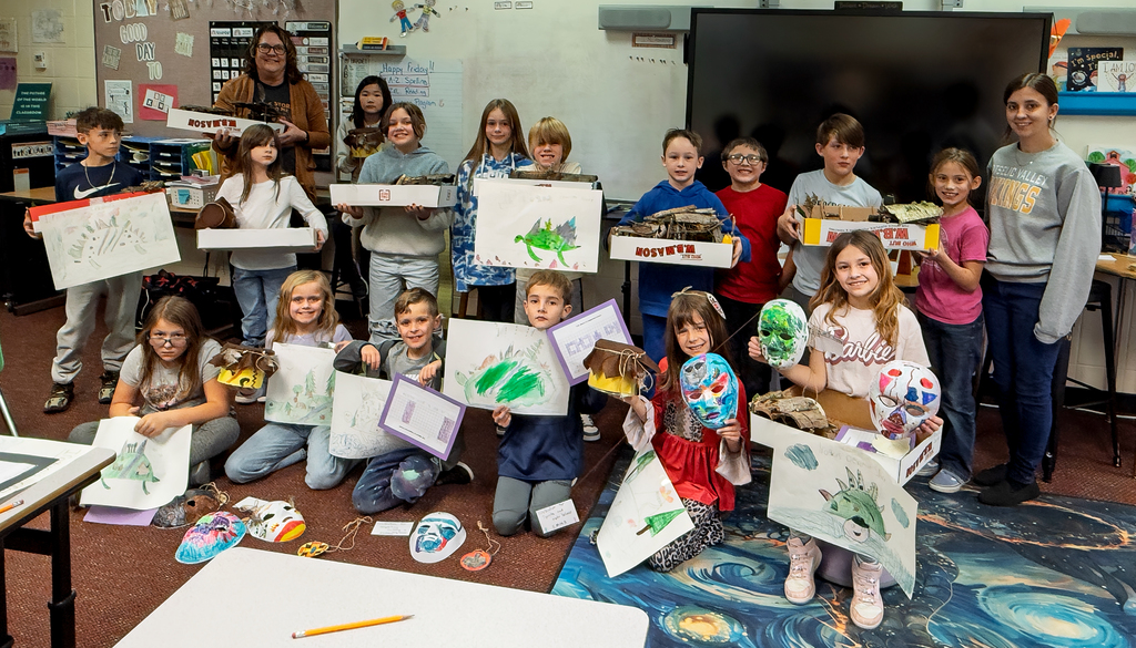 4th grade Native American Project Gallery