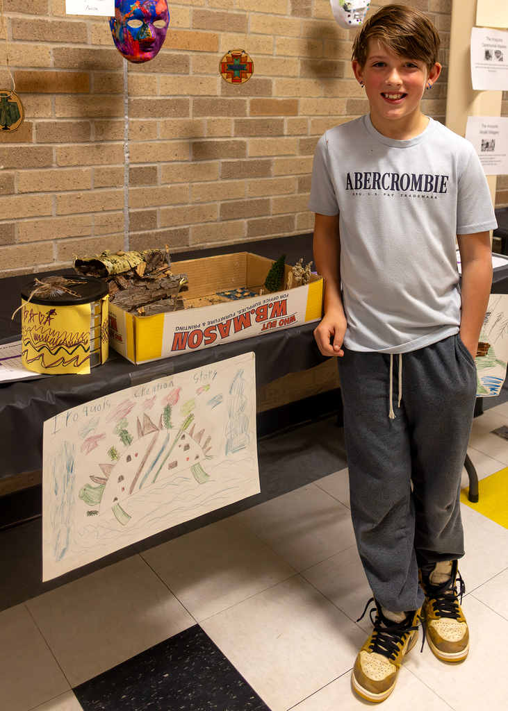 4th grade Native American Project Gallery