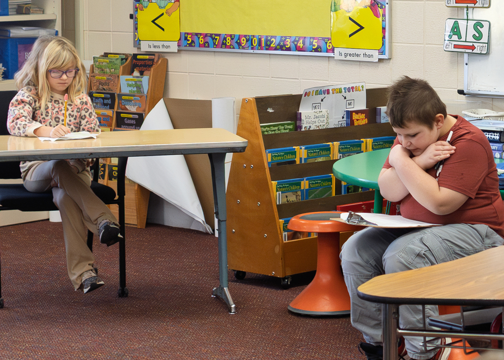 Third grade Reader's Theater performance of A Christmas Carol