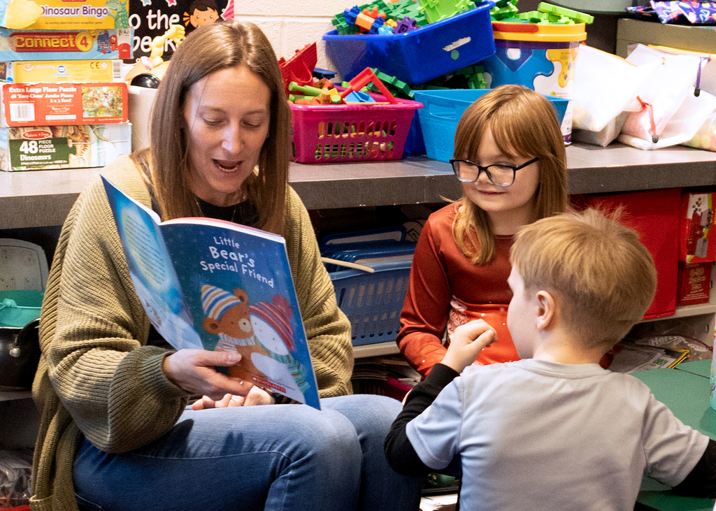 Cozy Christmas Reading in Prek-2