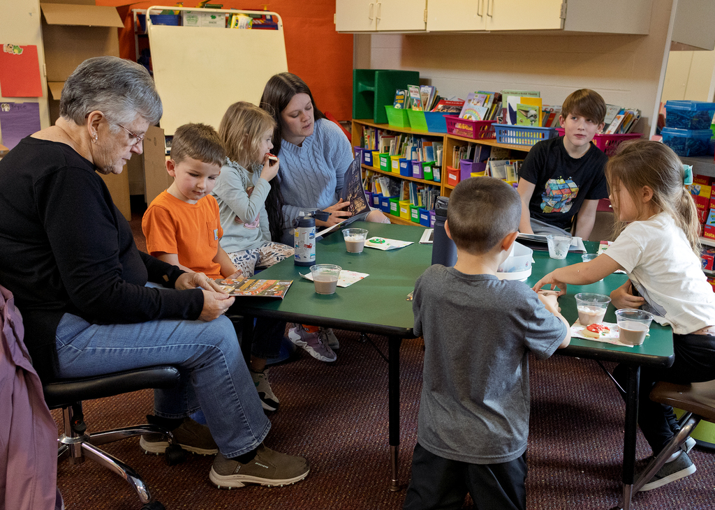 Cozy Christmas Reading in Prek-2