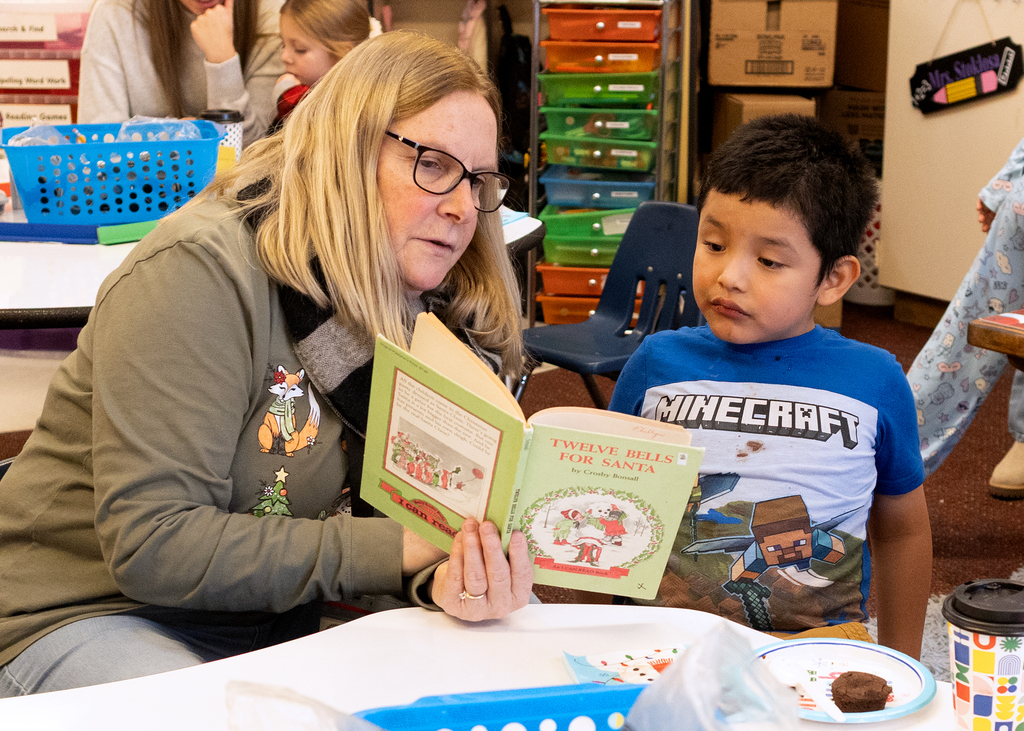Cozy Christmas Reading in Prek-2