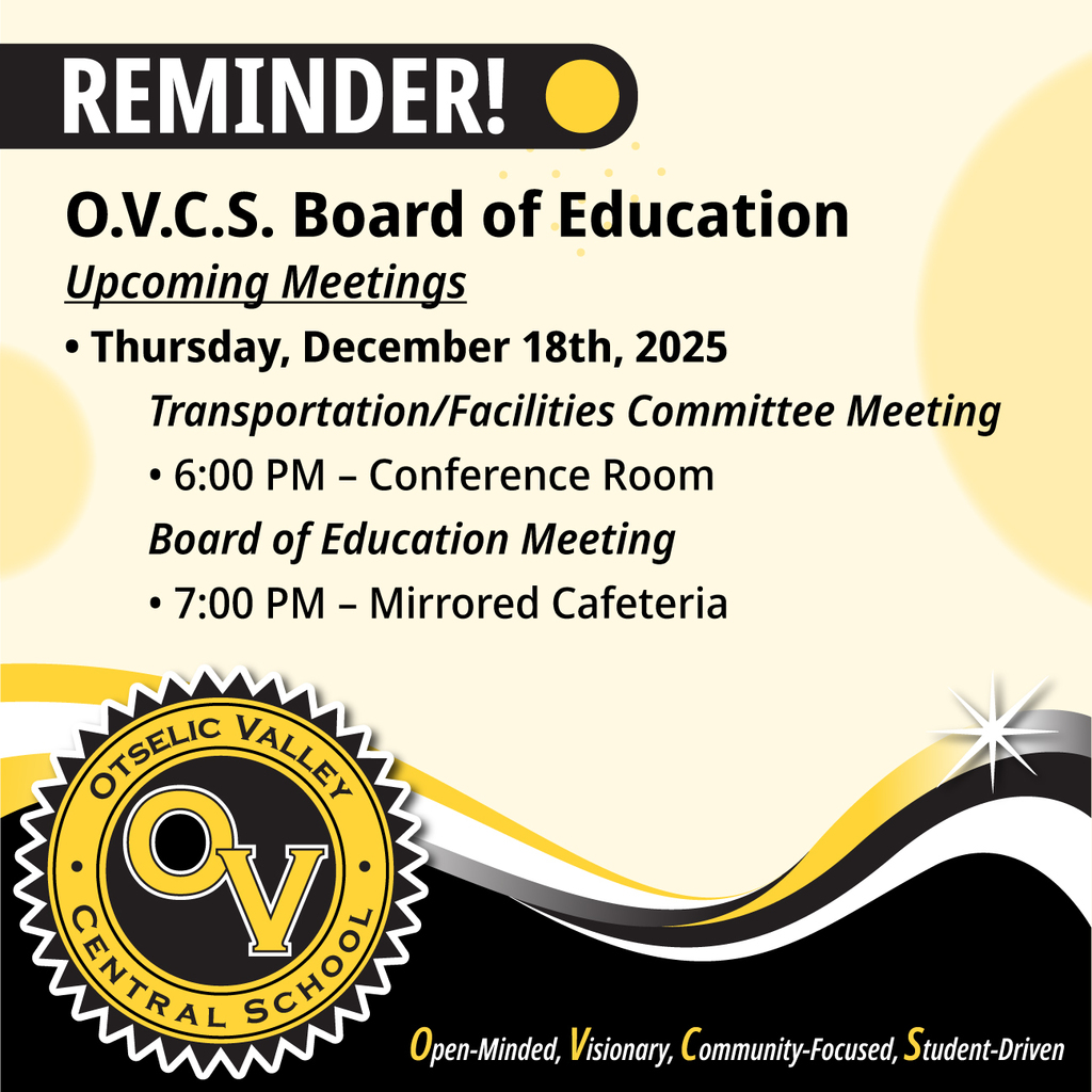 Board Meeting Reminders for December 2025