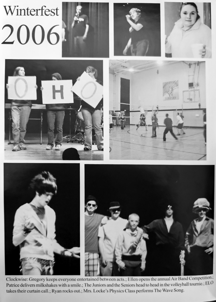 Winterfest 2006 Throwback Thursday page