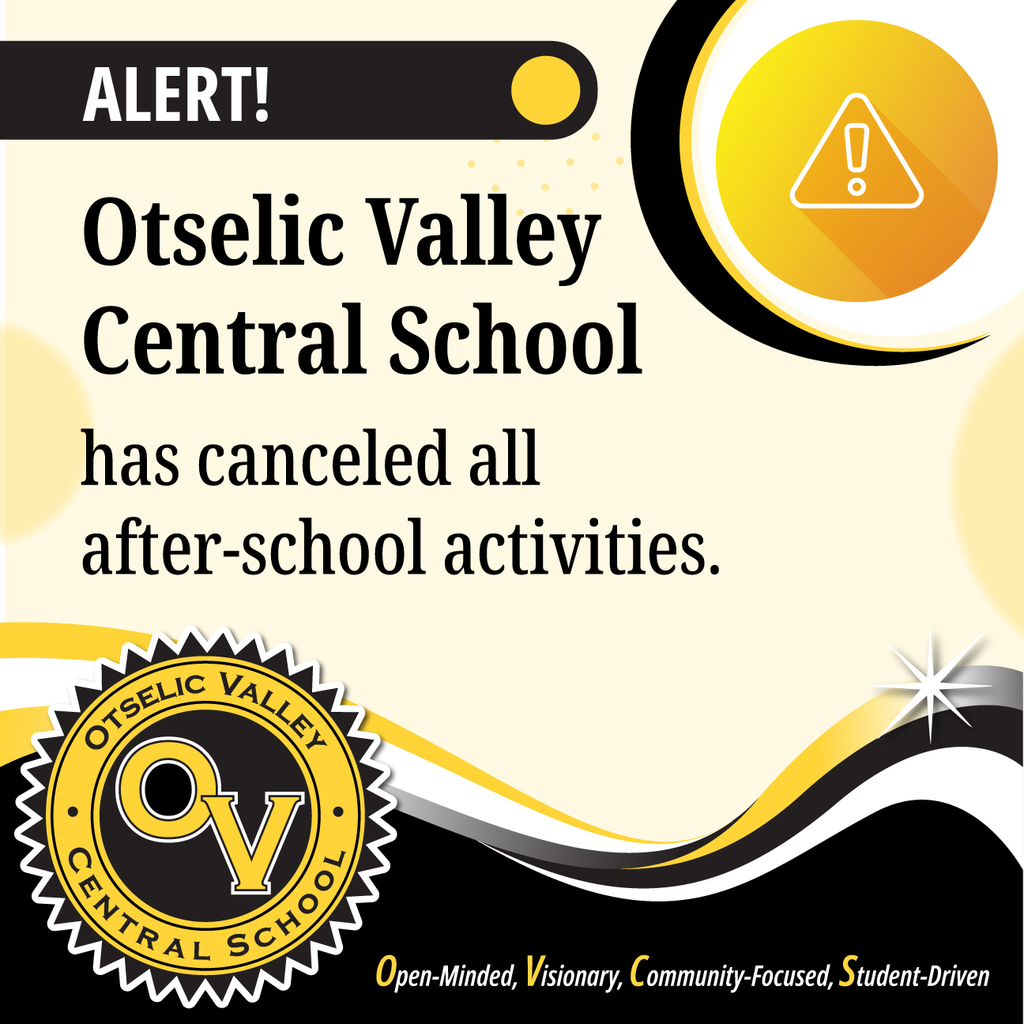 After school activites are canceled