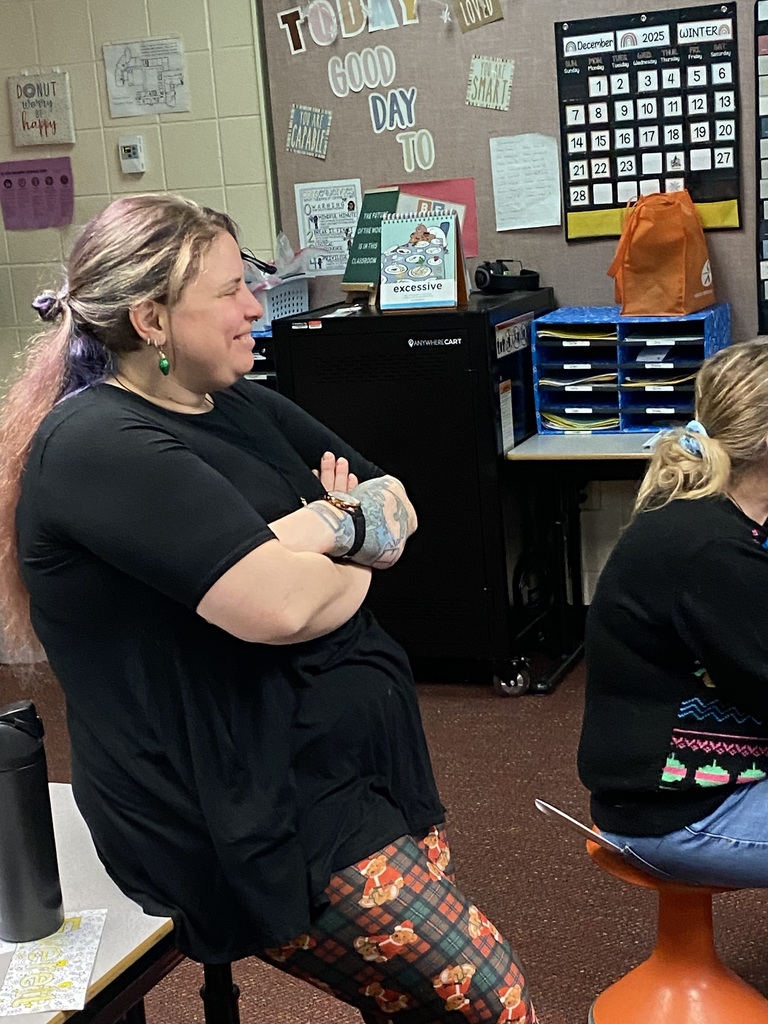 Polar Express visit with the conductor for third and fourth graders