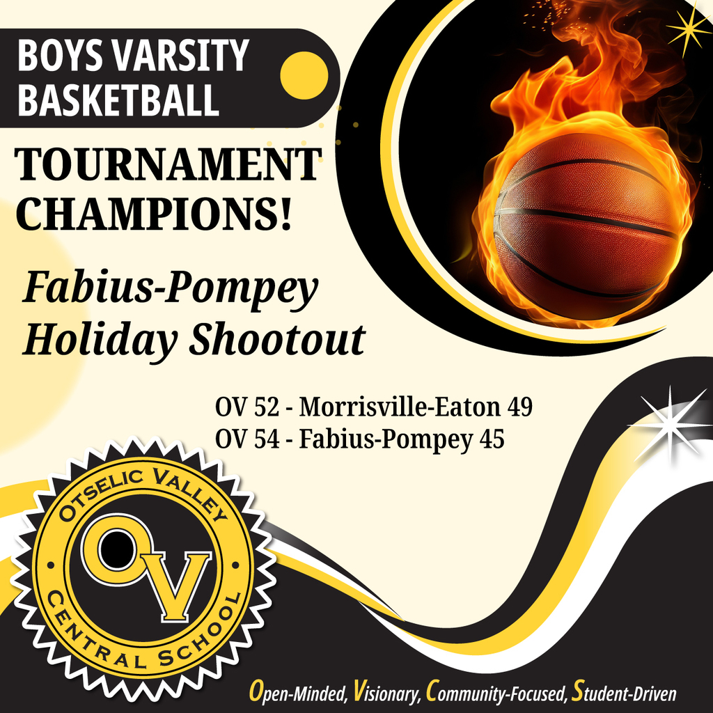 OV Boys Basketball Tournament Champions graphic