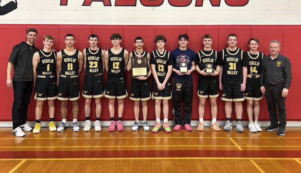 OV Basketball Team Tournament Champions