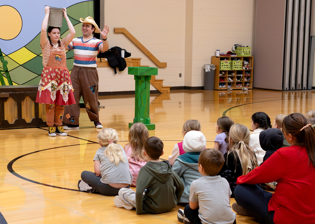 The REV Theatre performs the Milkmaid and Her Pail