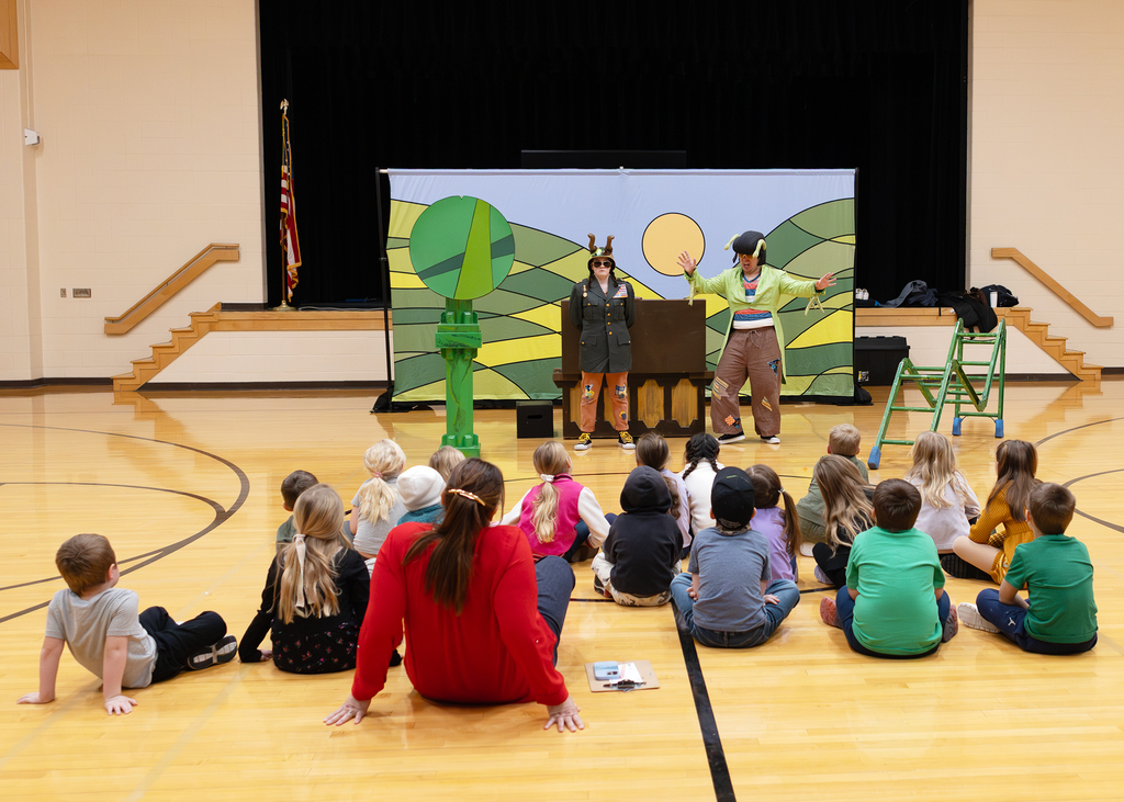 The REV Theatre performs the Ant and the Grasshopper