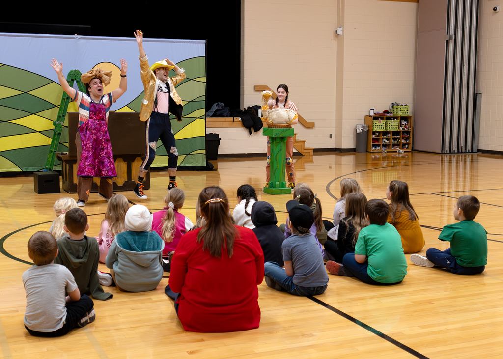 The REV Theatre performs the Goose and the Golden Eggs