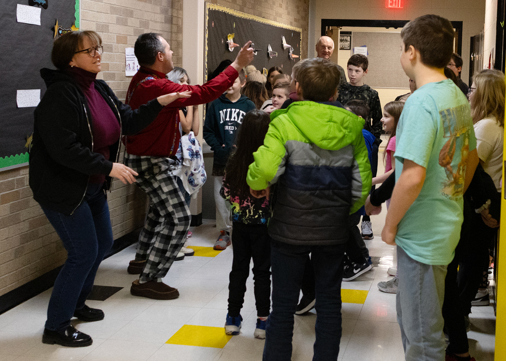 Students celebrate Half Way There Day