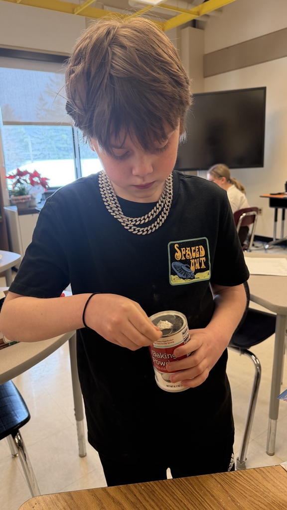 Sixth grade makes waffles