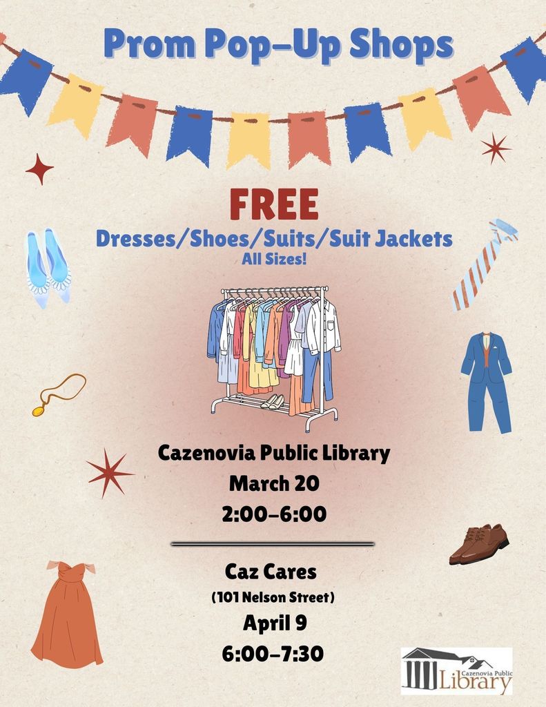 Prom Pop Up Shop Flyer