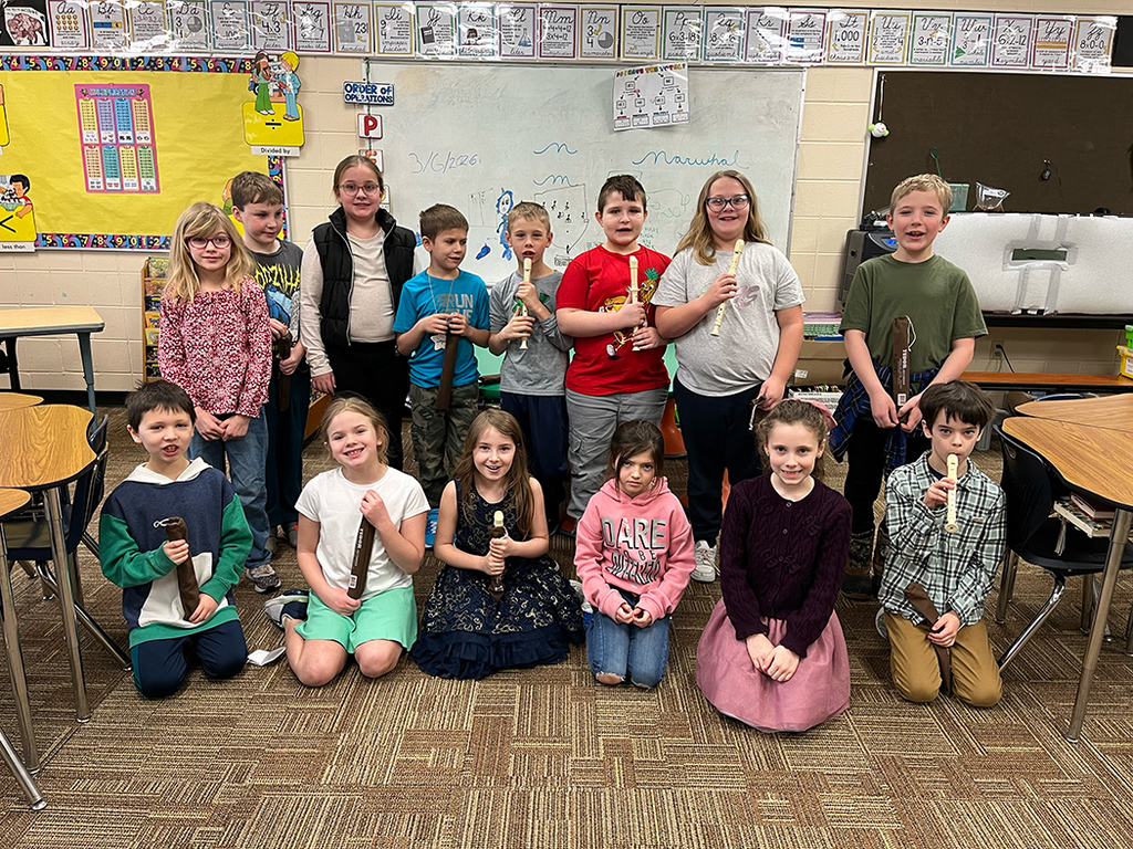 Morning program photos of students