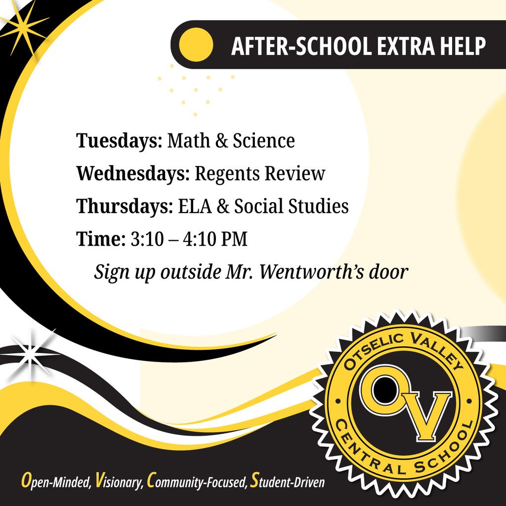 Graphic for after school help for students