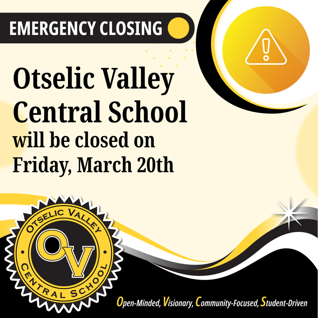 Emergency closing graphic