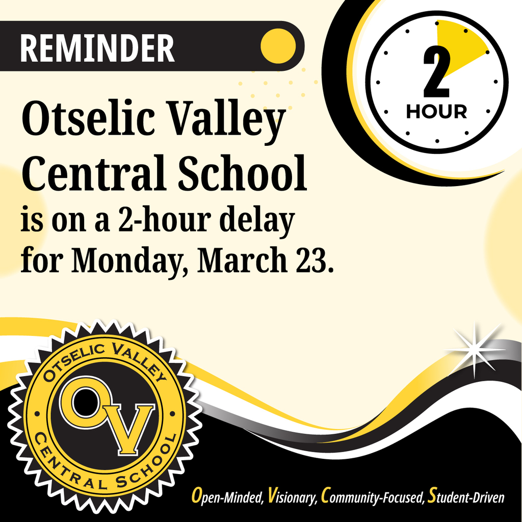 Two hour delay graphic