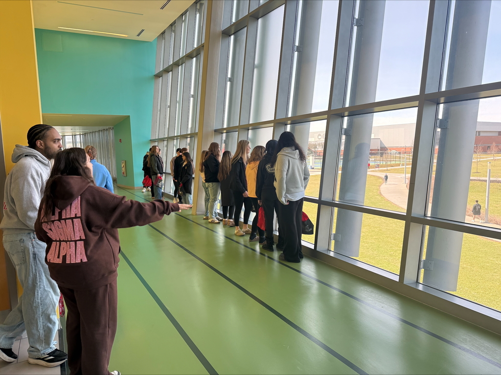 Students on college trips