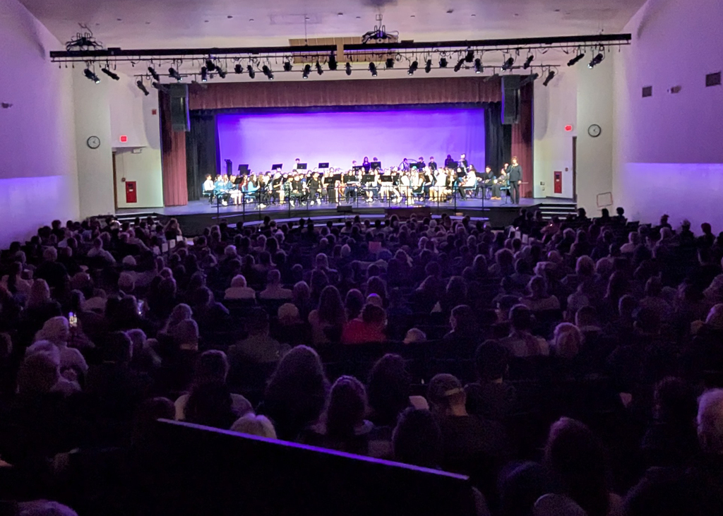 Students perform in All County Band