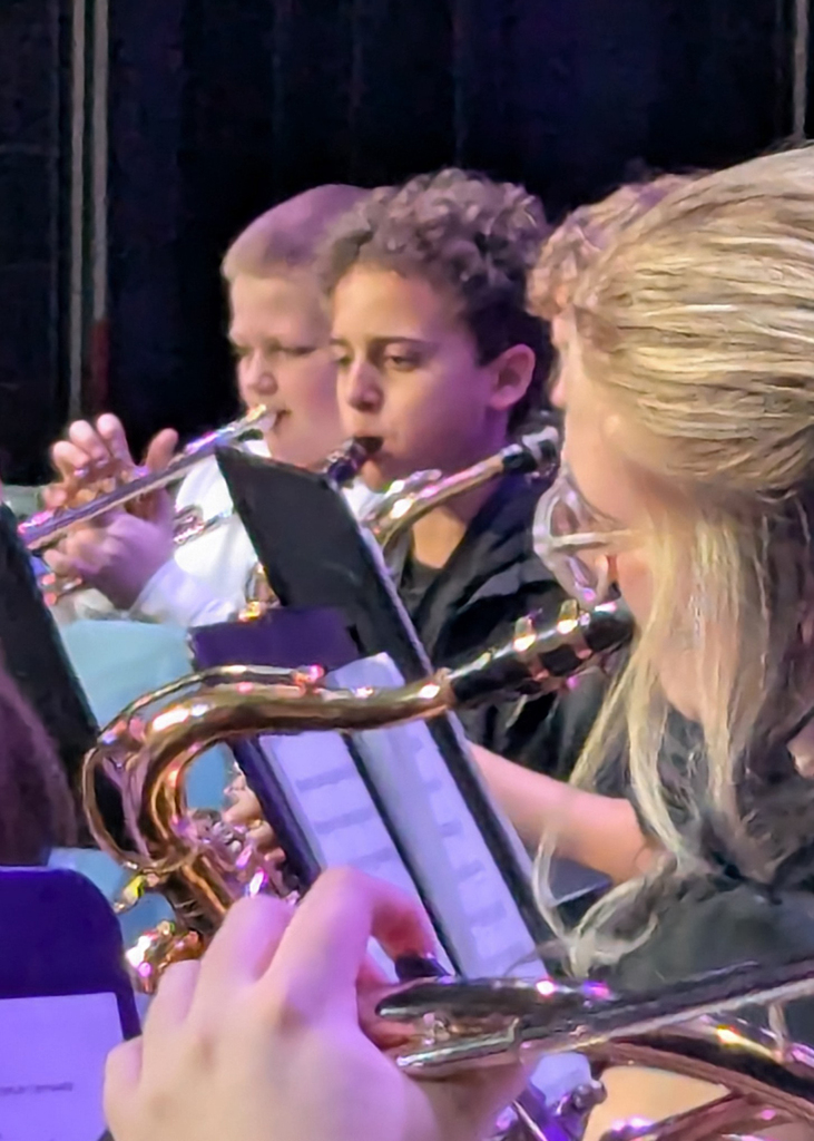 Students perform in All County Band