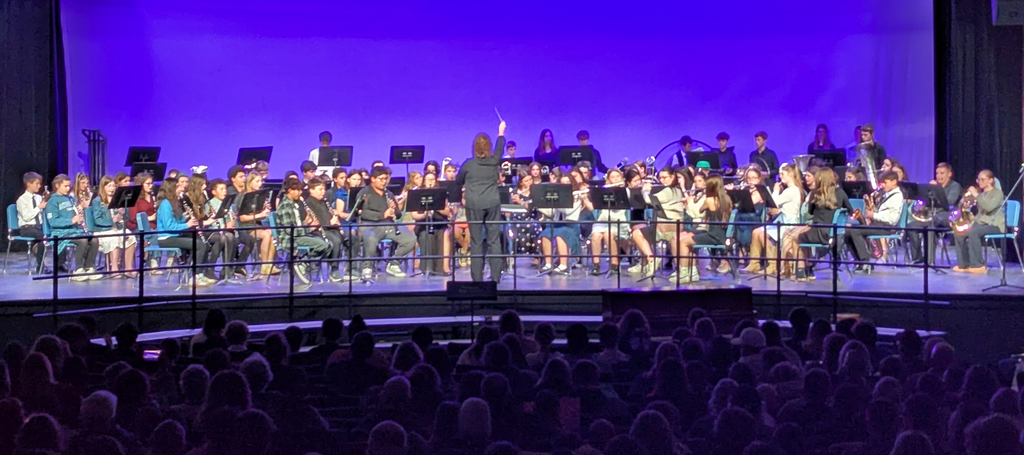 Students perform in All County Band
