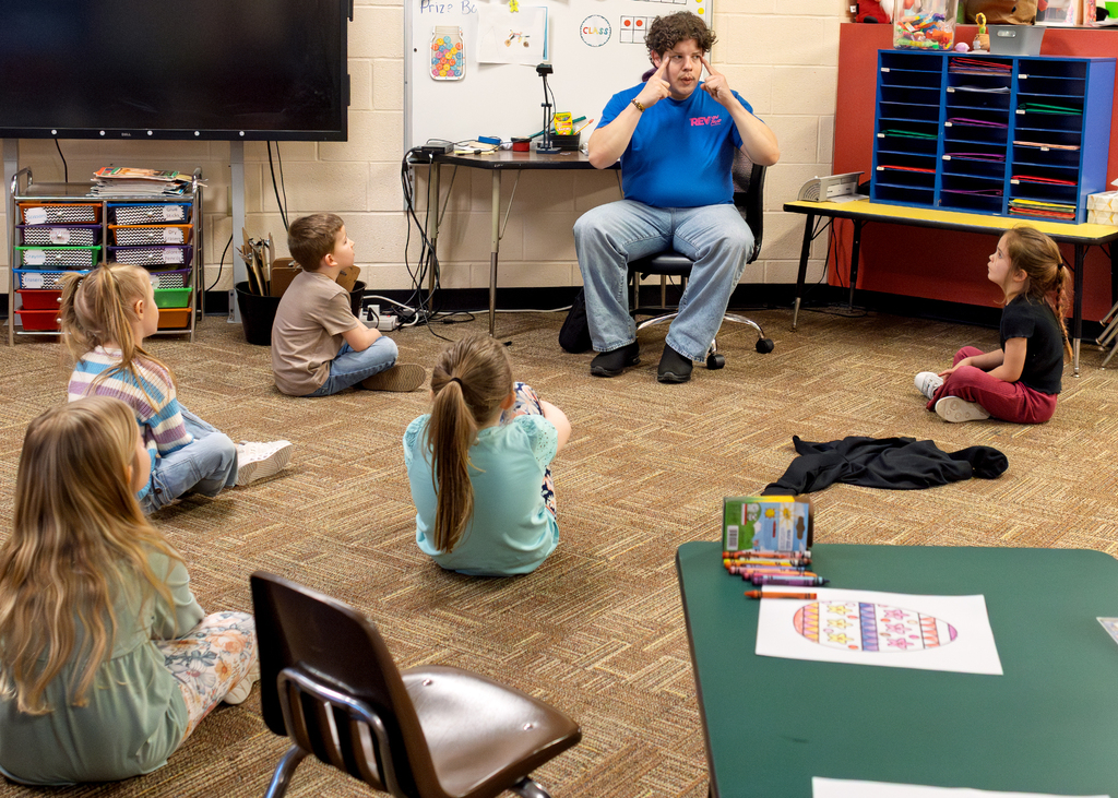 Meeting in the classroom