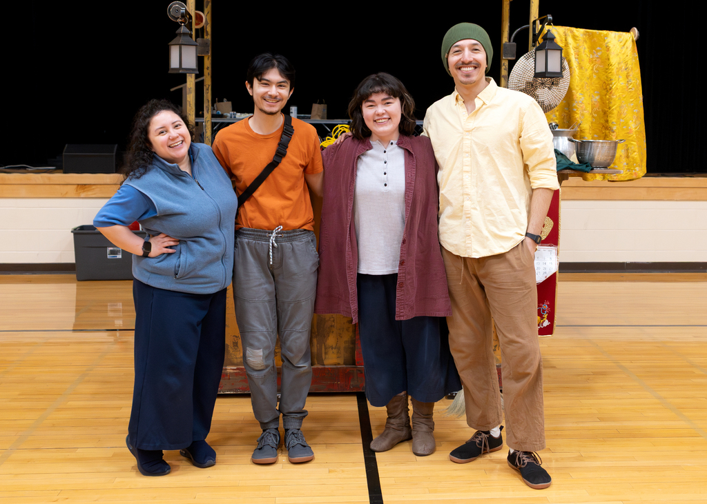 the cast from The Magic Paintbrush