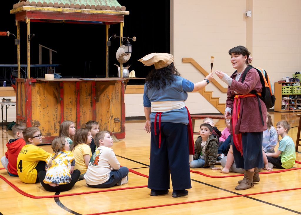 Scenes from The Magic Paintbrush