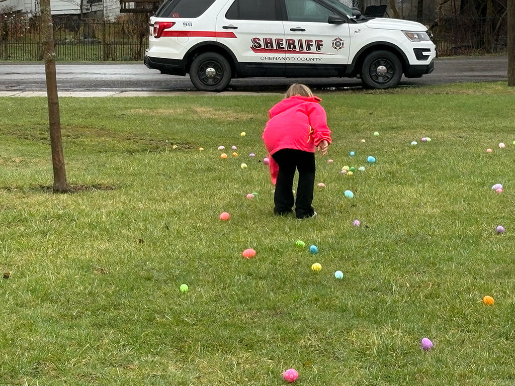 First grade goes on a hunt for word and math facts