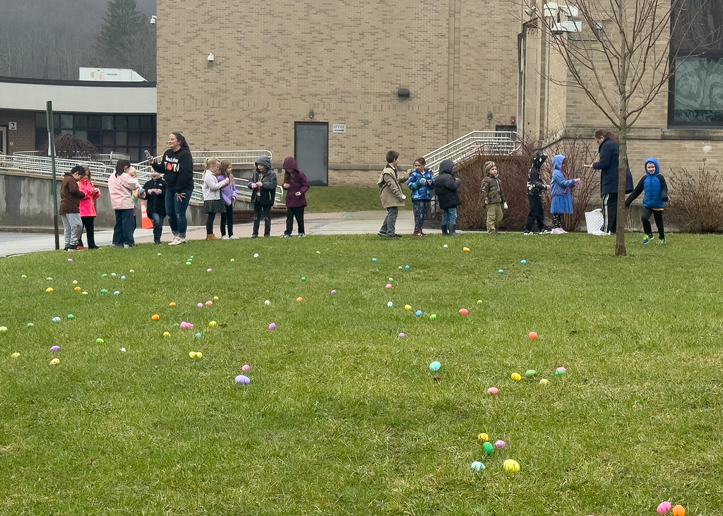 First grade goes on a hunt for word and math facts