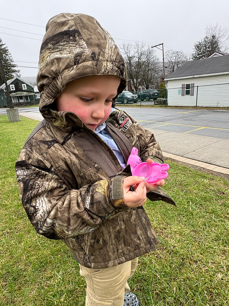 First grade goes on a hunt for word and math facts