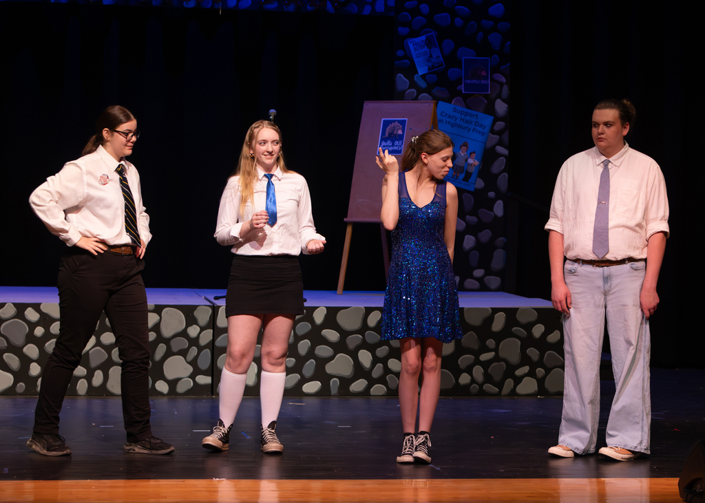 Cast performing Emma on stage