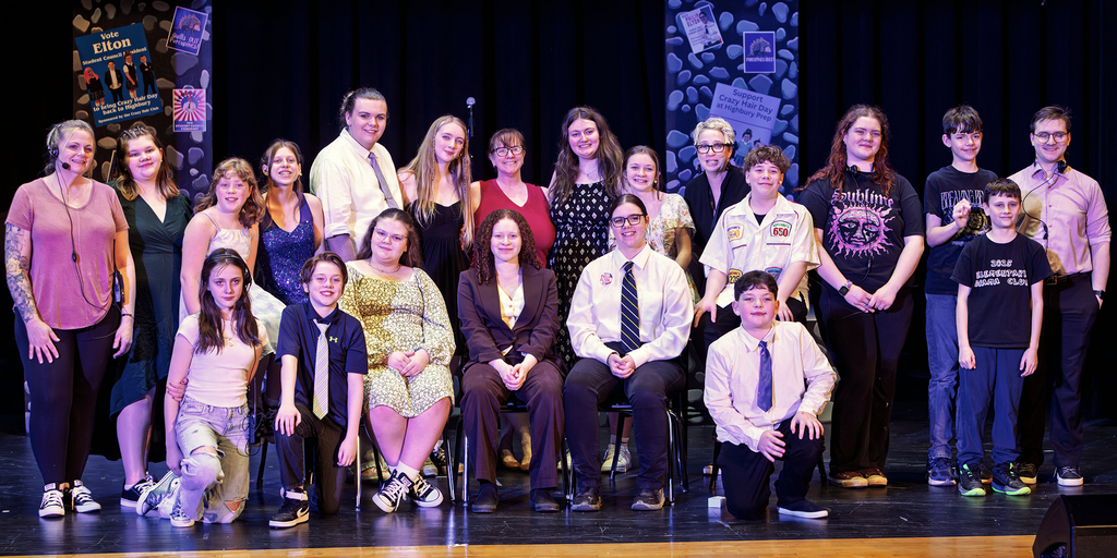 Cast, crew and directors of Emma the musical