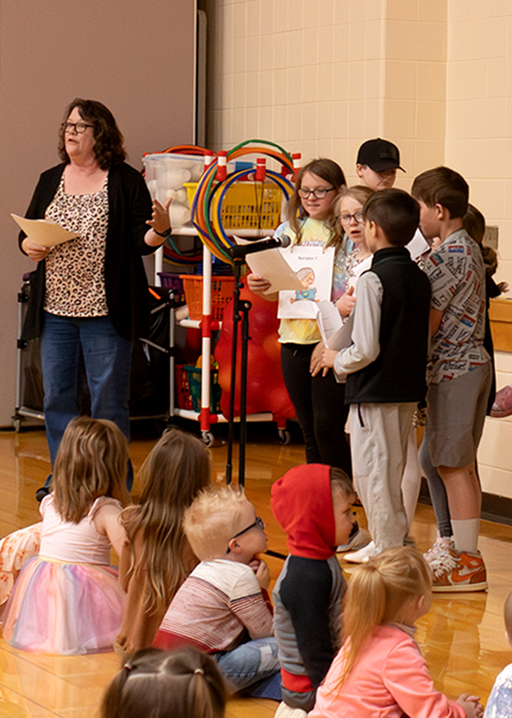 Morning program fun