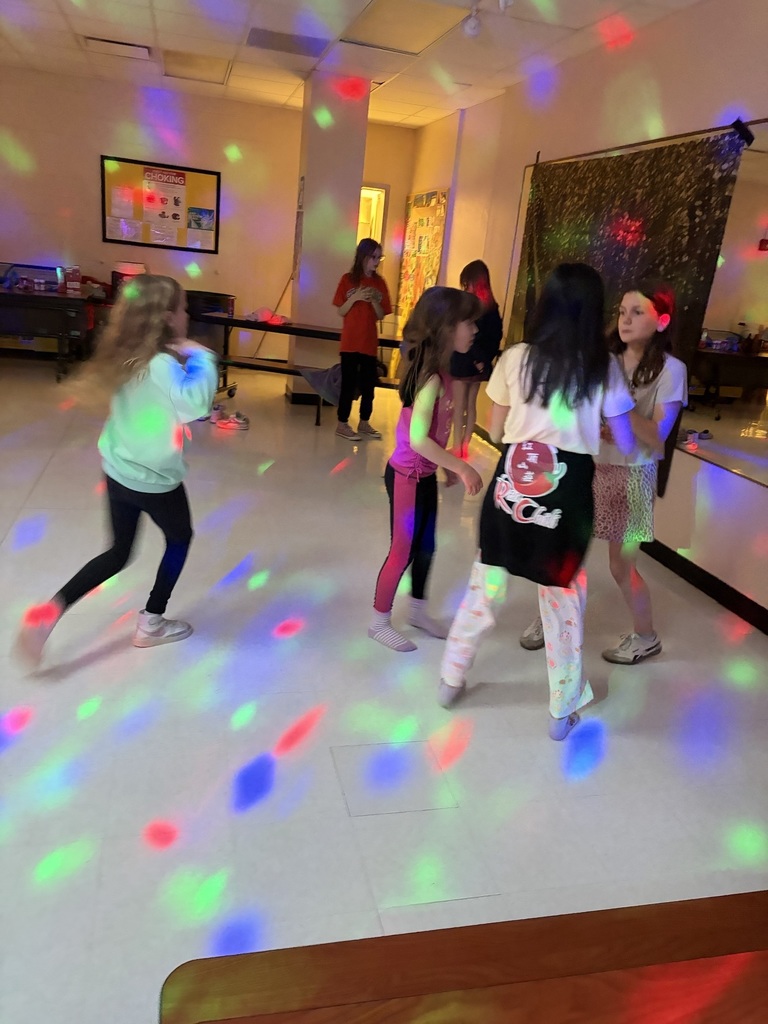 Students dancing