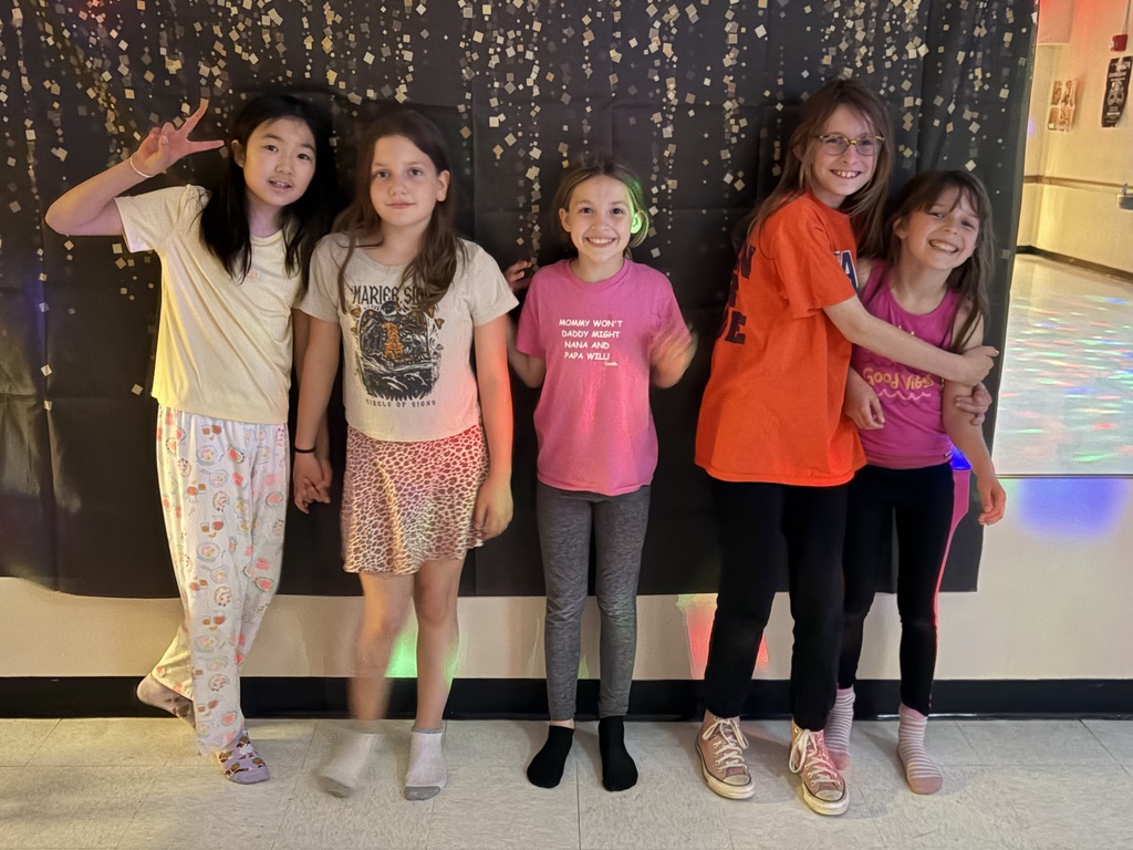 Students posing